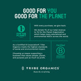 TRIBE ORGANICS presentación y empaque eco amigable listo para regalo