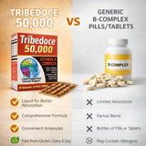 Comparación de tamaño Tribedoce en mano para visualizar portabilidad y dosis individual