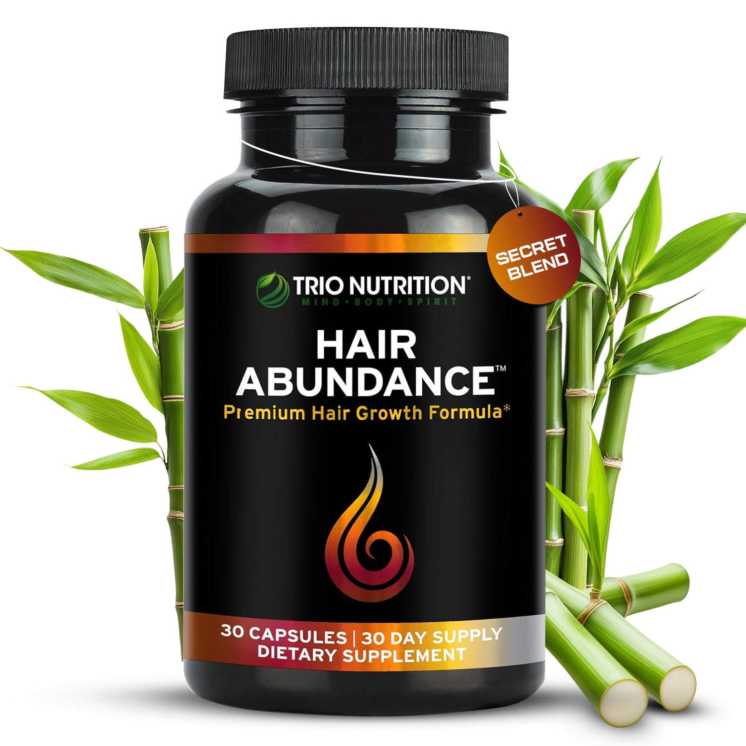 TRIO NUTRITION frente del envase mostrando fórmula nutritiva