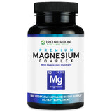 TRIO NUTRITION envase frontal del Magnesium Glycinate, presentación clara y profesional