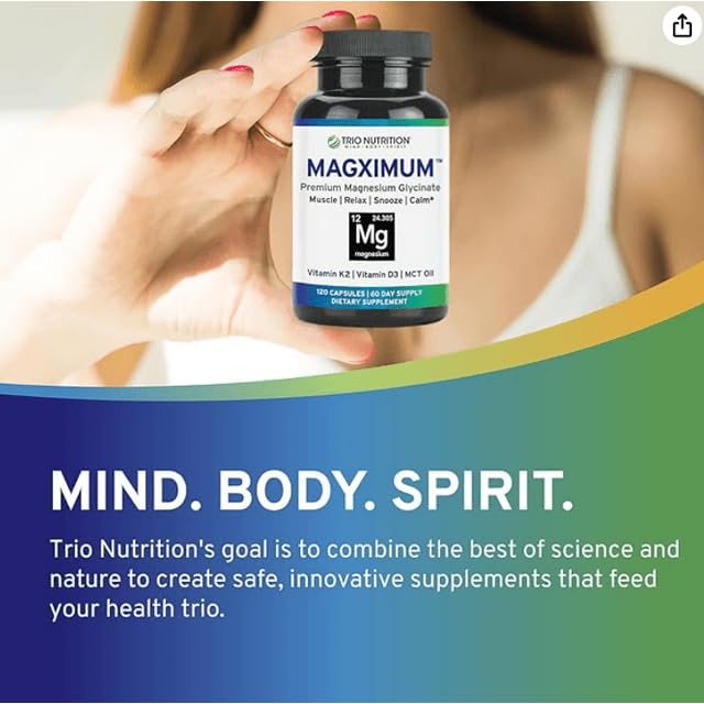 TRIO NUTRITION producto usado en rutina matutina para mayor simplicidad diaria