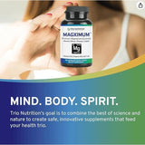 TRIO NUTRITION producto usado en rutina matutina para mayor simplicidad diaria