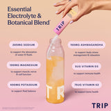 TRIP sobre individual abierto con polvo listo para mezclar, fácil uso