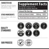 Triquetra Health frasco en cocina natural mostrando uso cotidiano y almacenamiento seguro