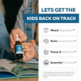 Triquetra Health uso sublingual en niño, administración cómoda y aceptada