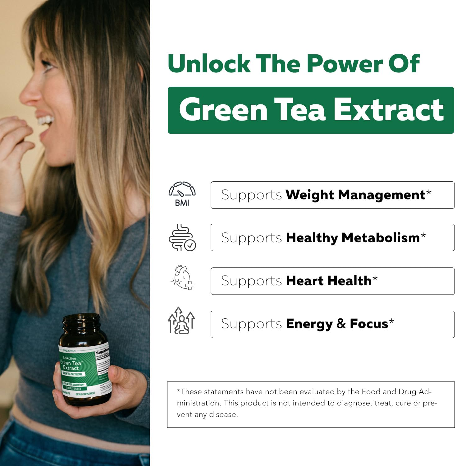 Triquetra Health etiqueta con información clínica y dosis recomendada clara