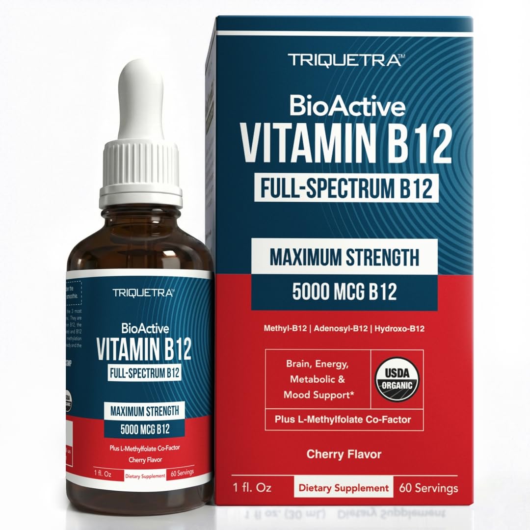 Triquetra Health frente del frasco mostrando etiqueta y tamaño, útil para identificación