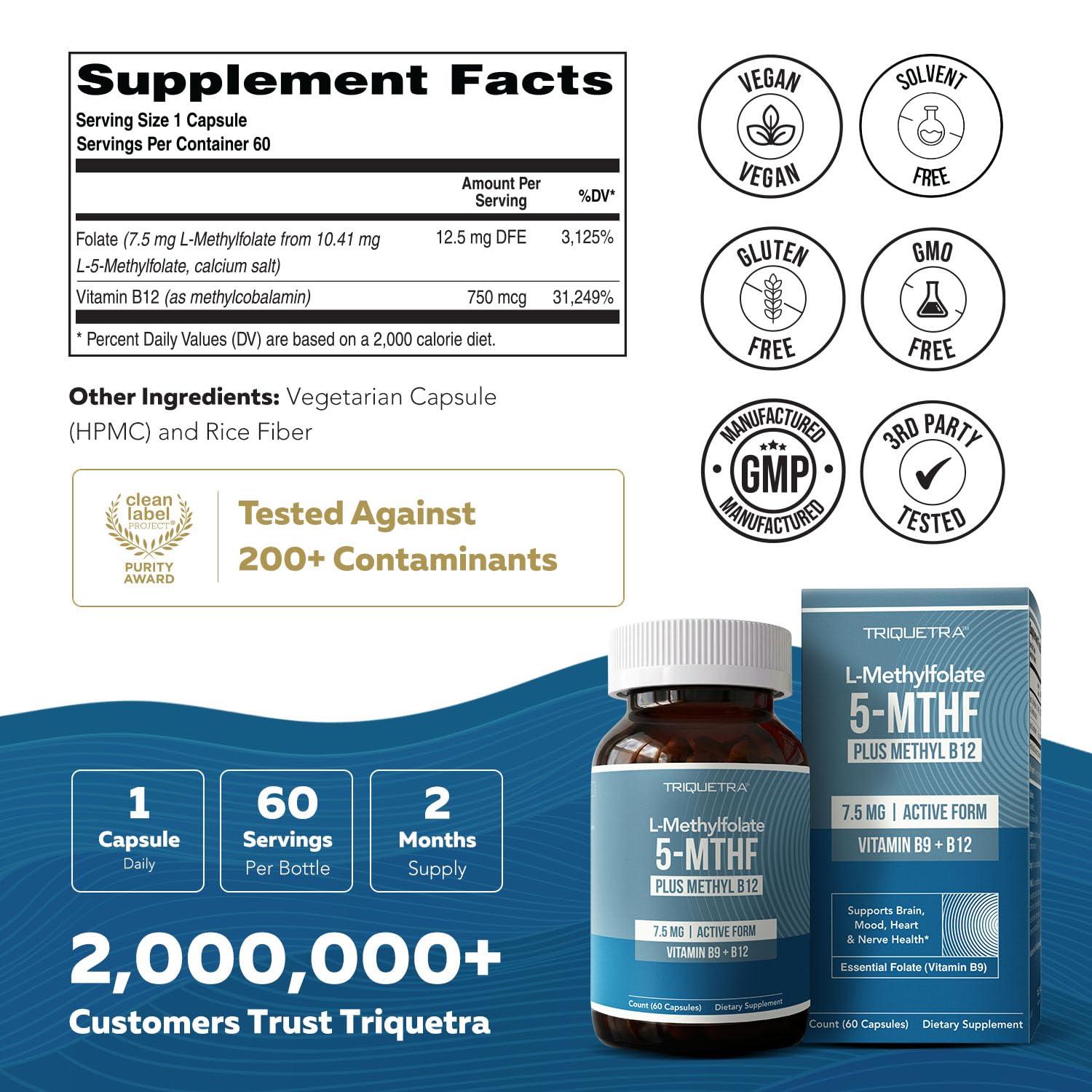 Triquetra Health persona tomando cápsula, integración en rutina diaria saludable