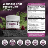 Troomy Nootropics presentación de reishi y melatonina como ingredientes clave