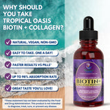 Tropical Oasis frasco en entorno de baño transmitiendo integración en rutina diaria