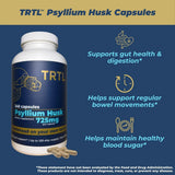 TRTL Supplements cápsulas junto a vaso de agua demostrando la toma segura con líquido