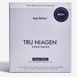 TRU NIAGEN dentro de un bolso urbano ideal para llevar a viajes