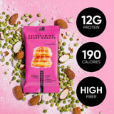 TRUBAR barra junto a una manzana para comparar tamaño y porción