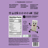 TRUBAR primer plano de textura y confeti que destaca sabor divertido