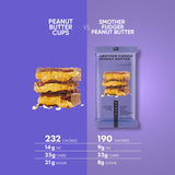 TRUBAR etiqueta nutricional enfocada mostrando proteína y fibra