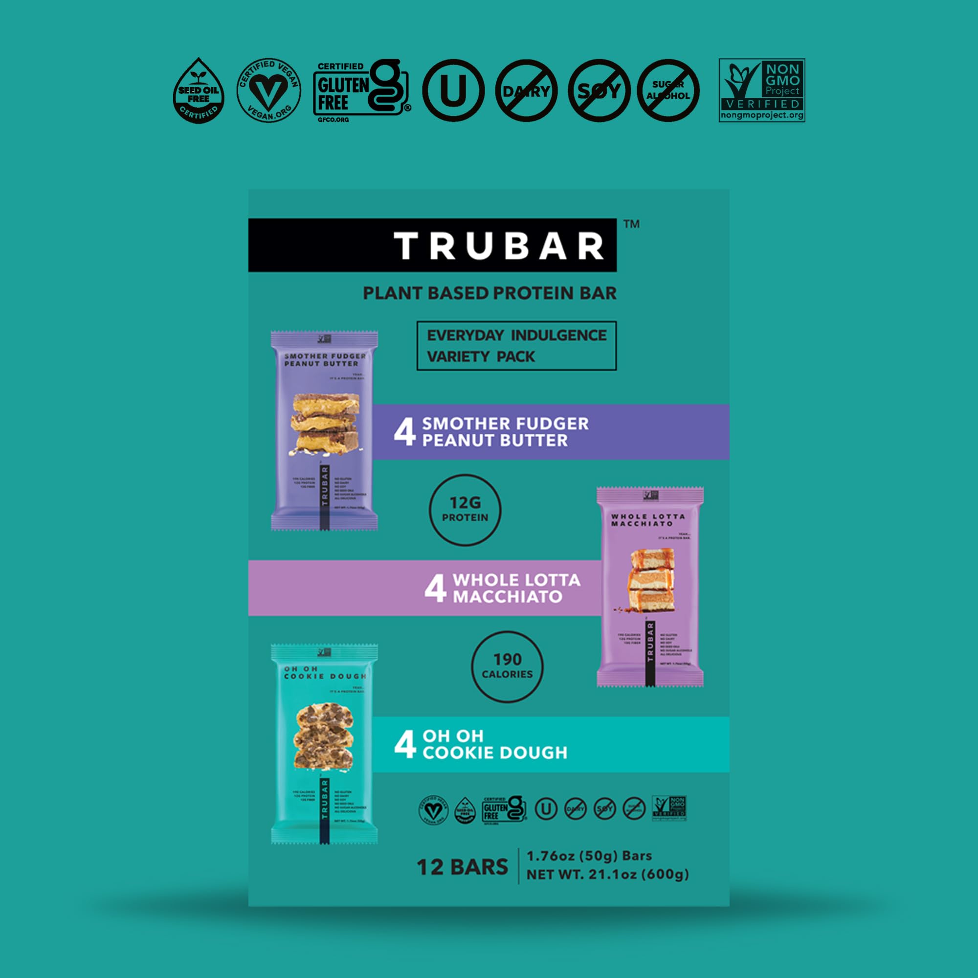 TRUBAR ingredientes cercanos almendras y cassava que inspiran confianza