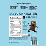 TRUBAR porción en mochila escolar, snack bajo azúcar y listo para llevar