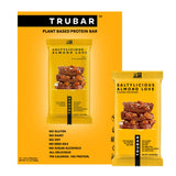 TRUBAR empaque frontal de Saltylicious Almond Love mostrando diseño y beneficio práctico