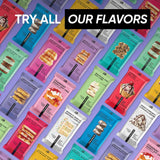 TRUBAR barra servida junto a café como snack equilibrado