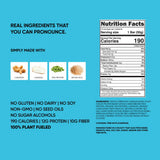 TRUBAR primer plano de textura cremosa y trozos de chocolate