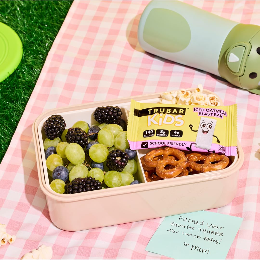 TRUBAR disposición de Pop Goes Confetti, Fudge-Tastic Brownie e Iced Oatmeal Blast, variedad atractiva