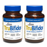 TruBifido frasco frontal mostrando etiqueta y beneficio digestivo