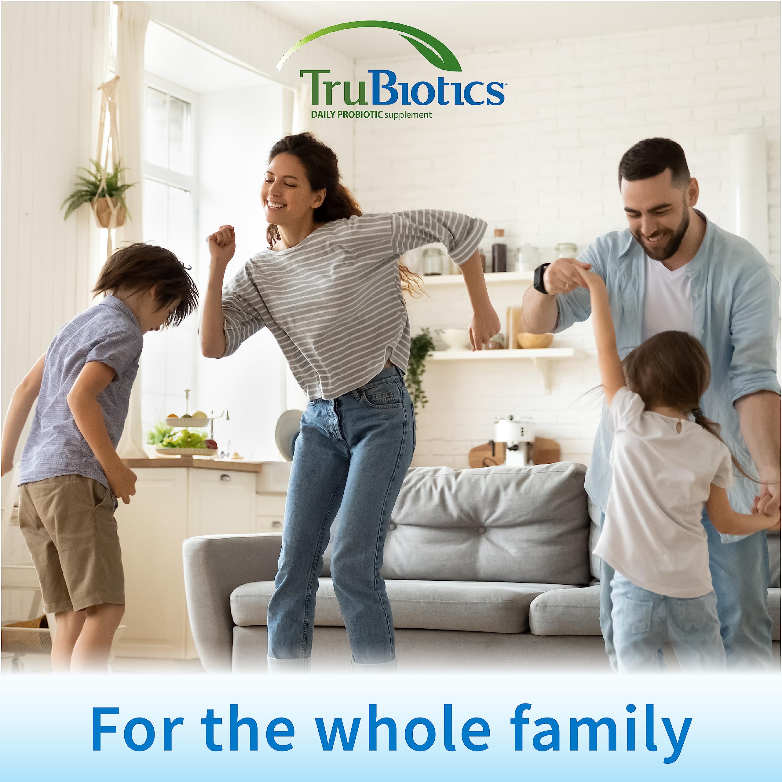 TruBiotics instrucciones de uso claras para dosificación y conservación segura
