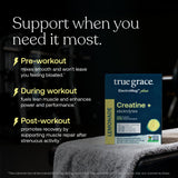 True Grace etiqueta con información nutricional y lista de electrolitos