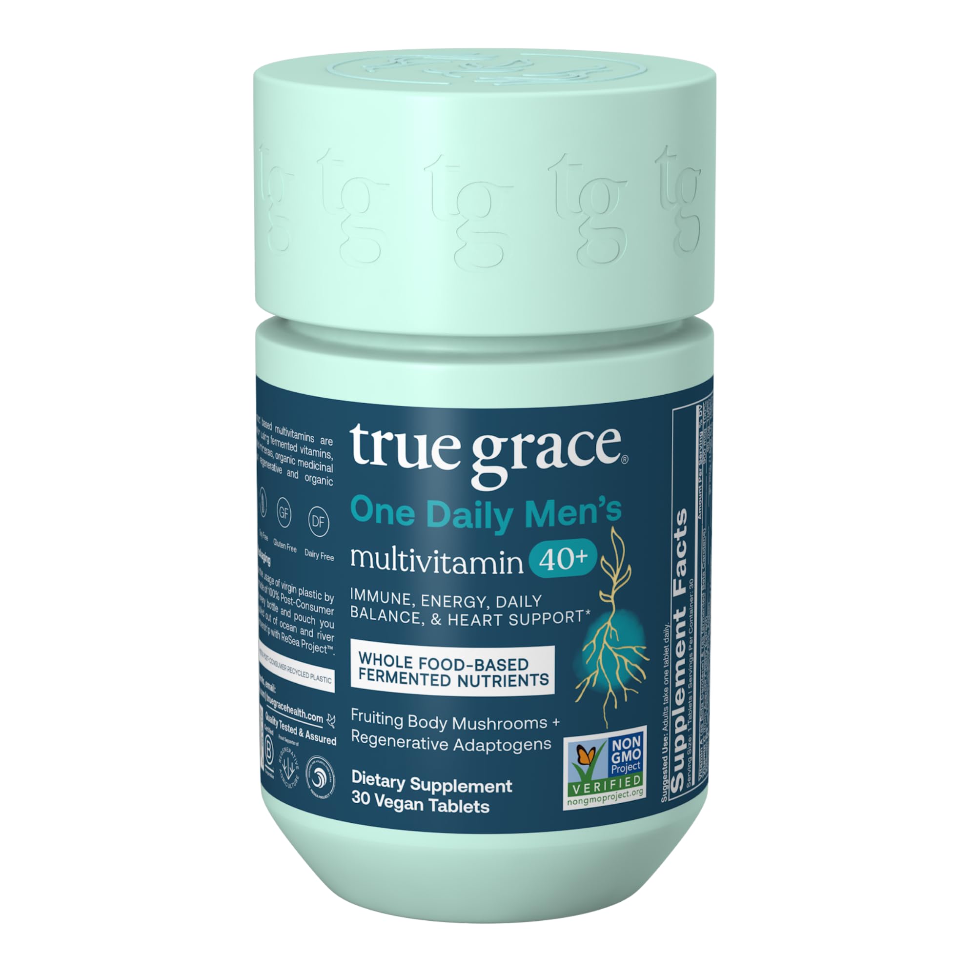 True Grace envase frontal mostrando diseño y cantidad, aporta confianza y transparencia