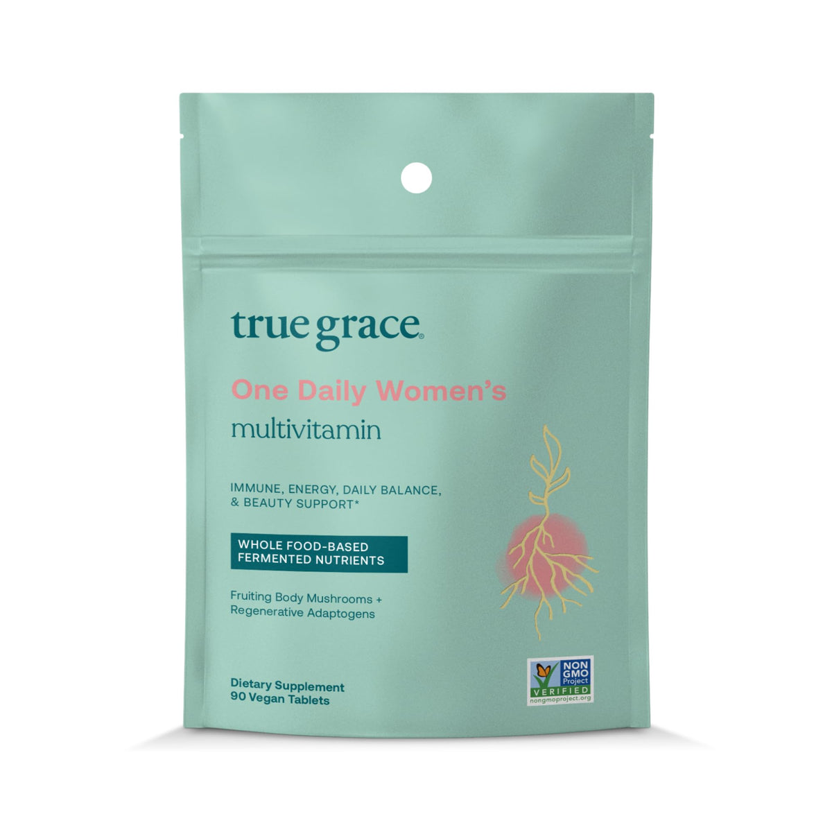 True Grace envase frontal mostrando la marca y beneficios a primera vista