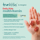 True Grace etiqueta con detalle de Lutemax, D3+K2 y lista de ingredientes
