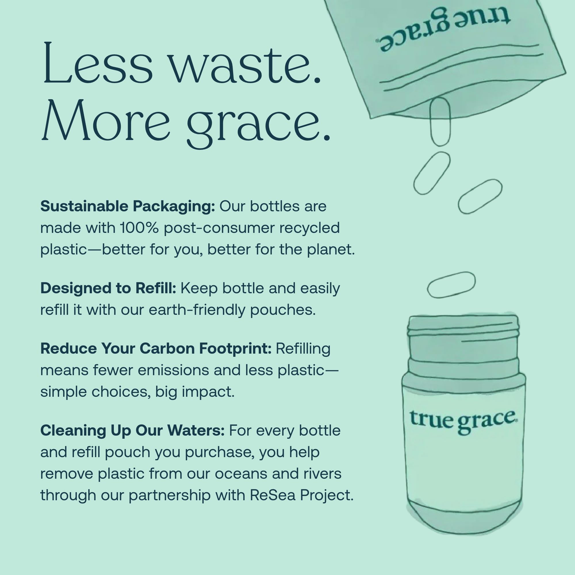 True Grace multivitamínico en contexto de rutina matutina para energía diaria