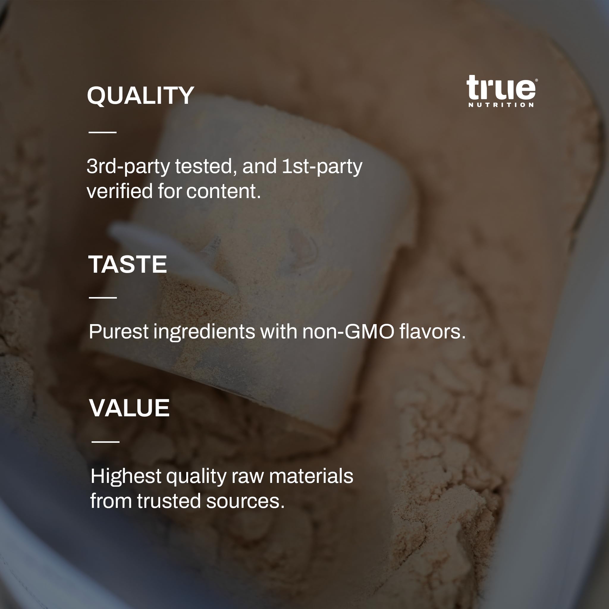 True Nutrition etiqueta nutricional al detalle, transparencia y ingredientes limpios
