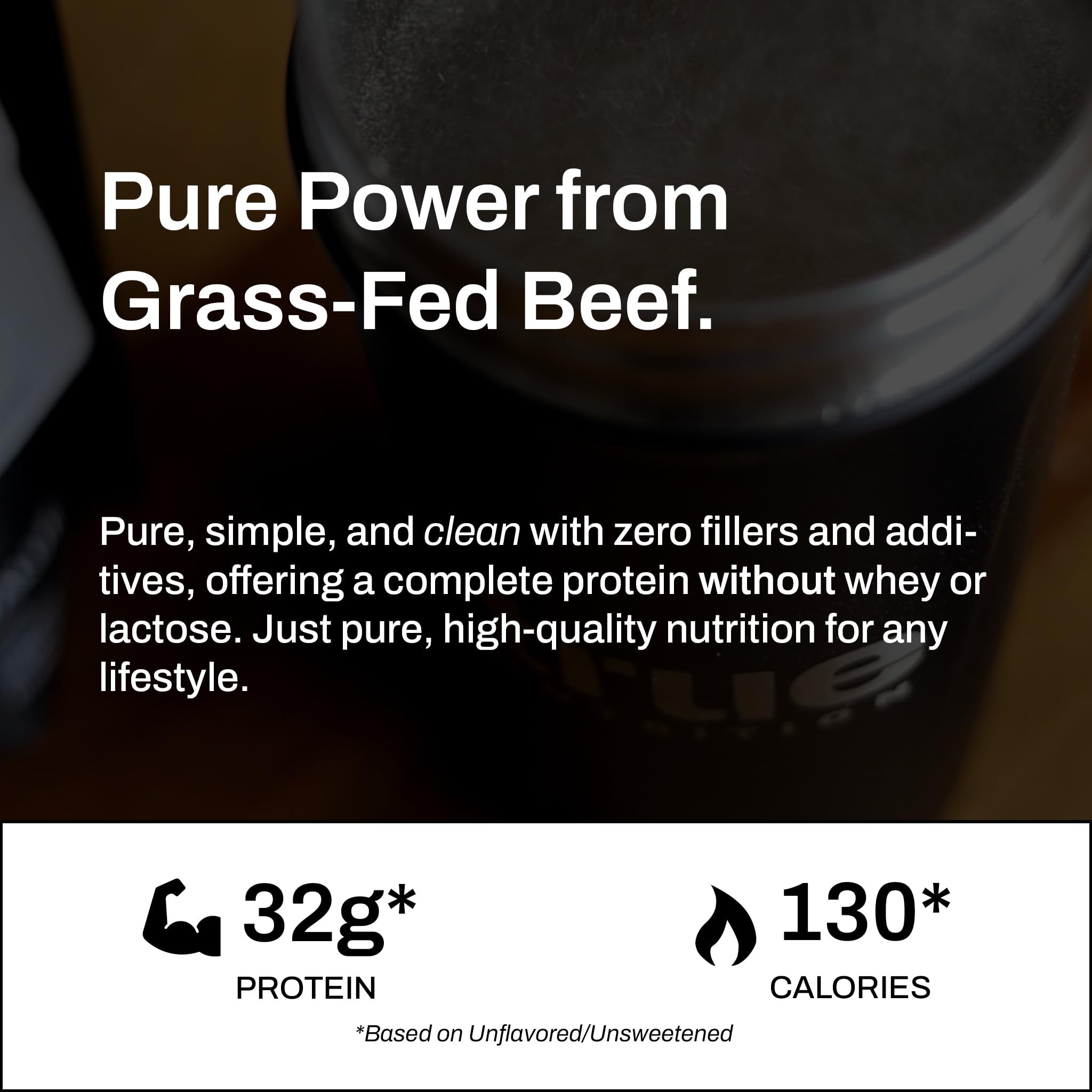 True Nutrition cuchara con polvo para control fácil de porciones