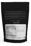True Nutrition textura del polvo cerca que resalta mezcla fina y libre de grumos