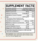 True reflectionz etiqueta nutricional cerca indicando ingredientes clave