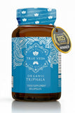 True Veda frasco frontal con sello USDA y beneficio de pureza