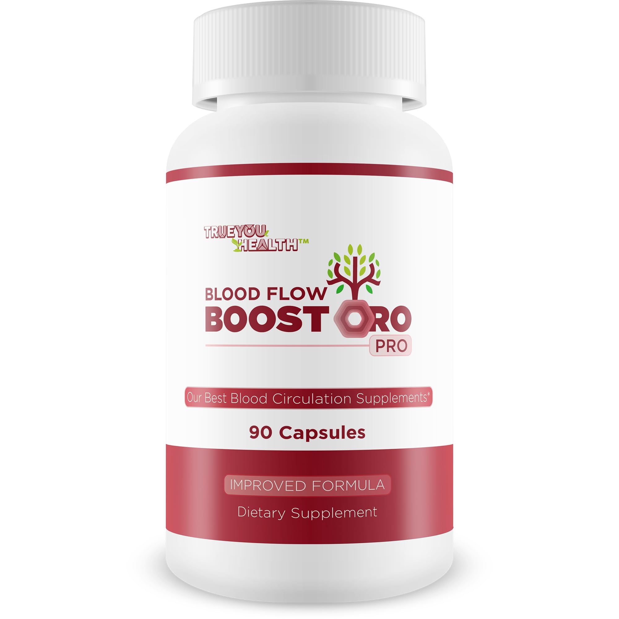 True You Health botella frontal mostrando diseño y beneficios