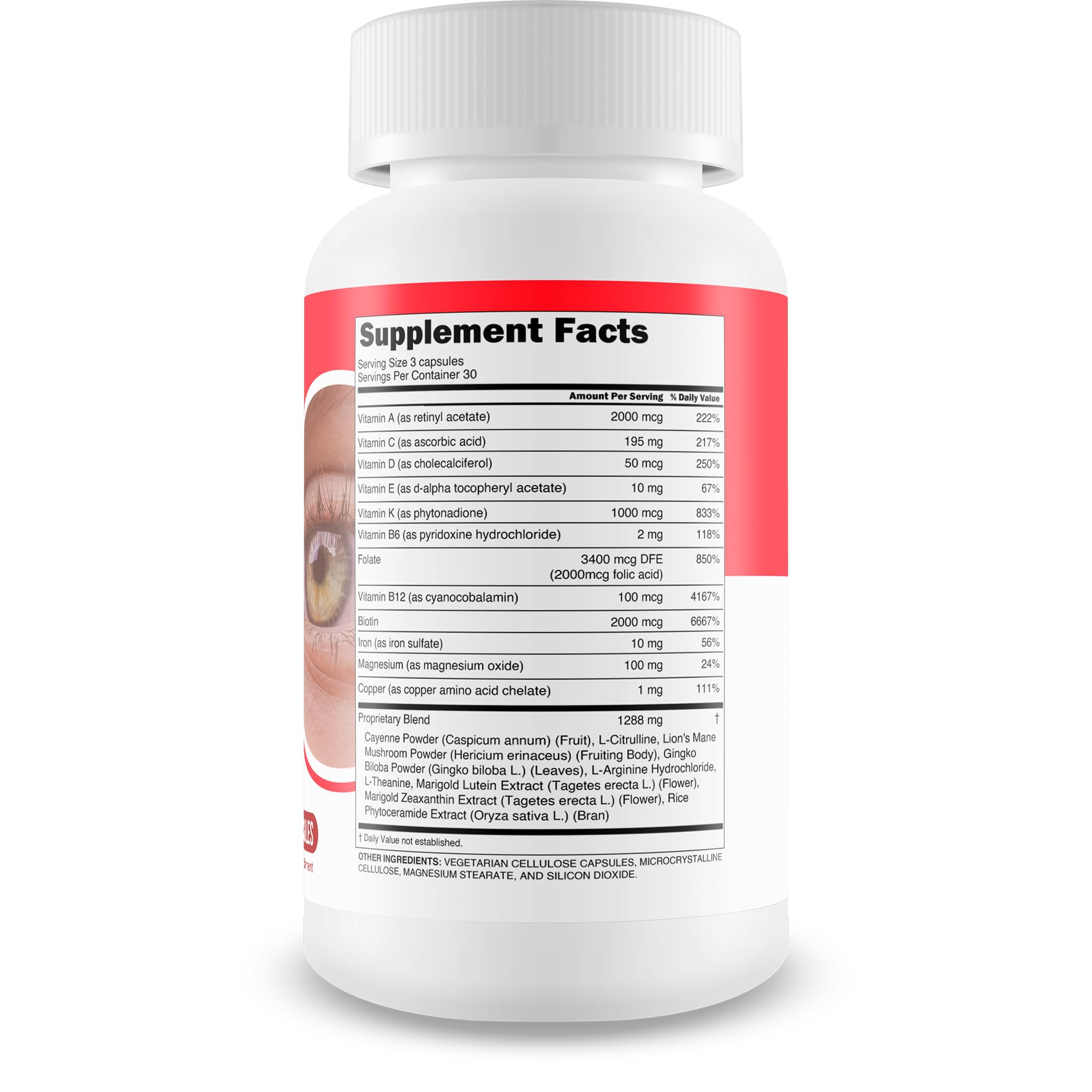 True You Health cápsulas detalladas mostrando textura y tamaño fácil de tragar