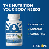 Truehope frasco en encimera de cocina sugiriendo uso cotidiano y conveniencia