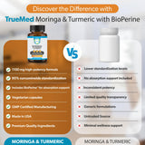 TRUEMED etiqueta nutricional mostrando ingredientes clave