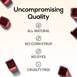 TrueMushroom gomitas con moras BlackBerry, sabor natural apetecible