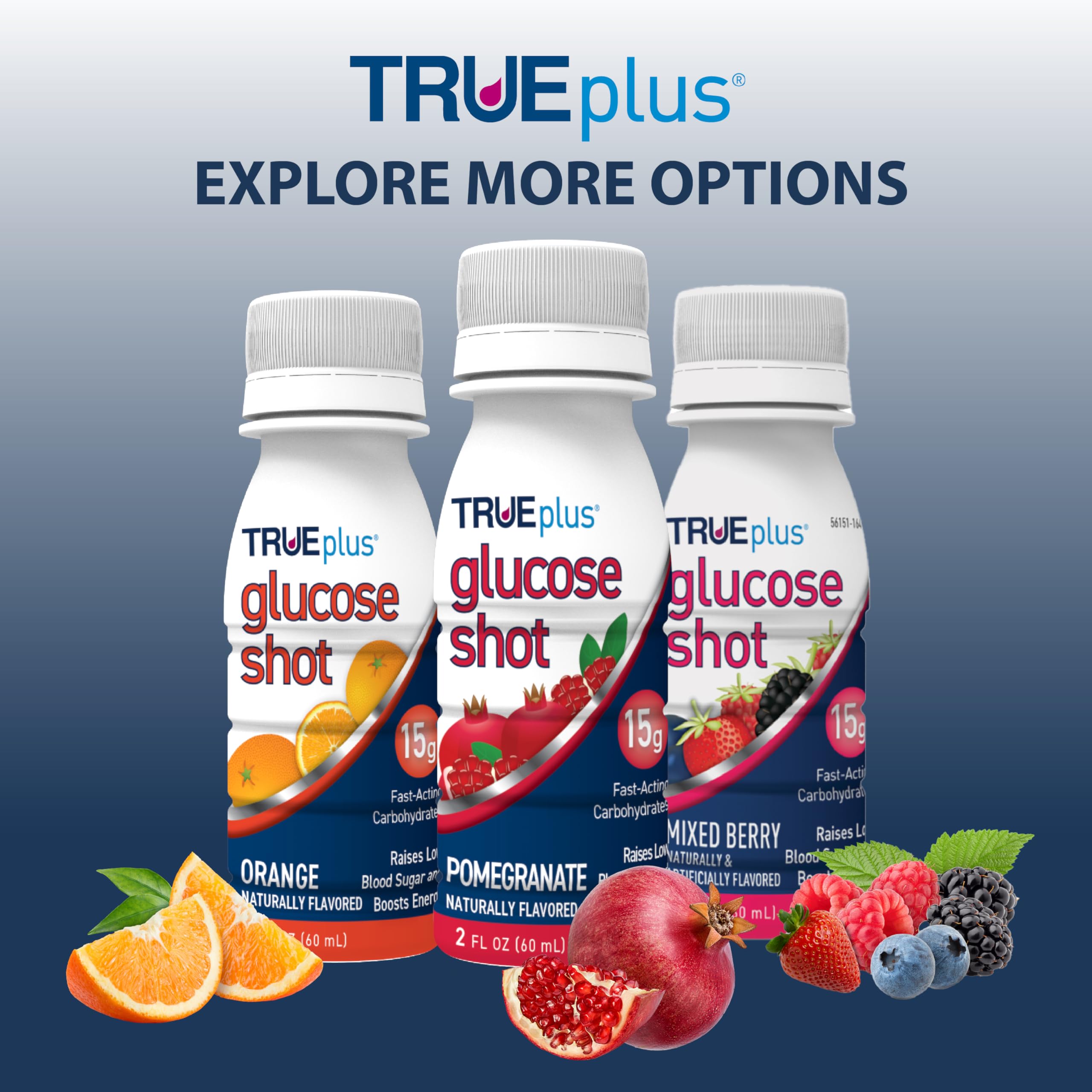 TRUEplus etiqueta con información nutricional y beneficios claros