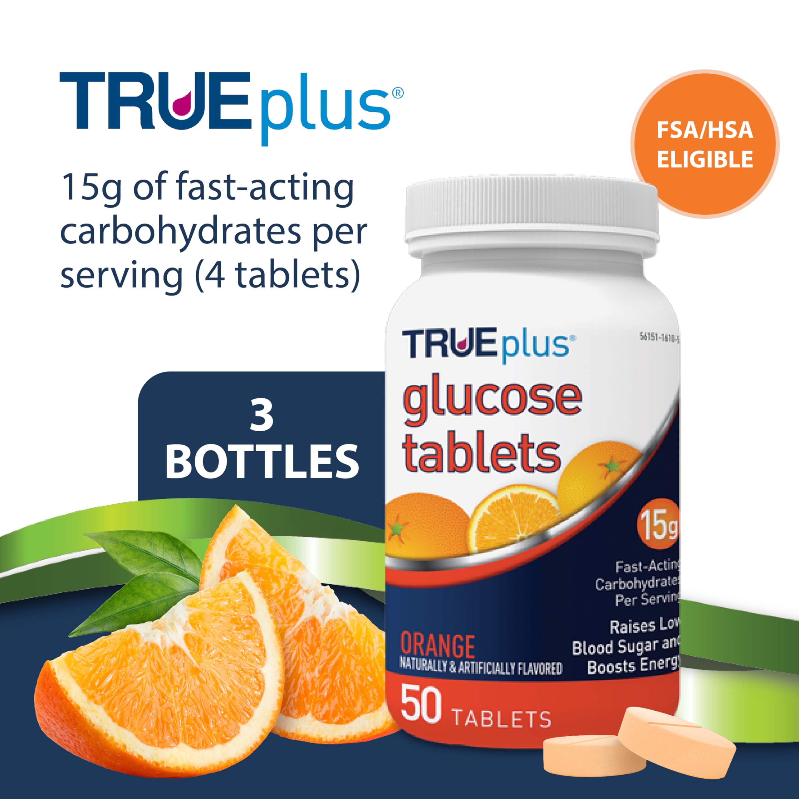 TRUEplus primer plano de tabletas masticables revela textura y facilidad de consumo