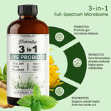 TRUERELIEF etiqueta detallada con ingredientes fermentados y ventajas