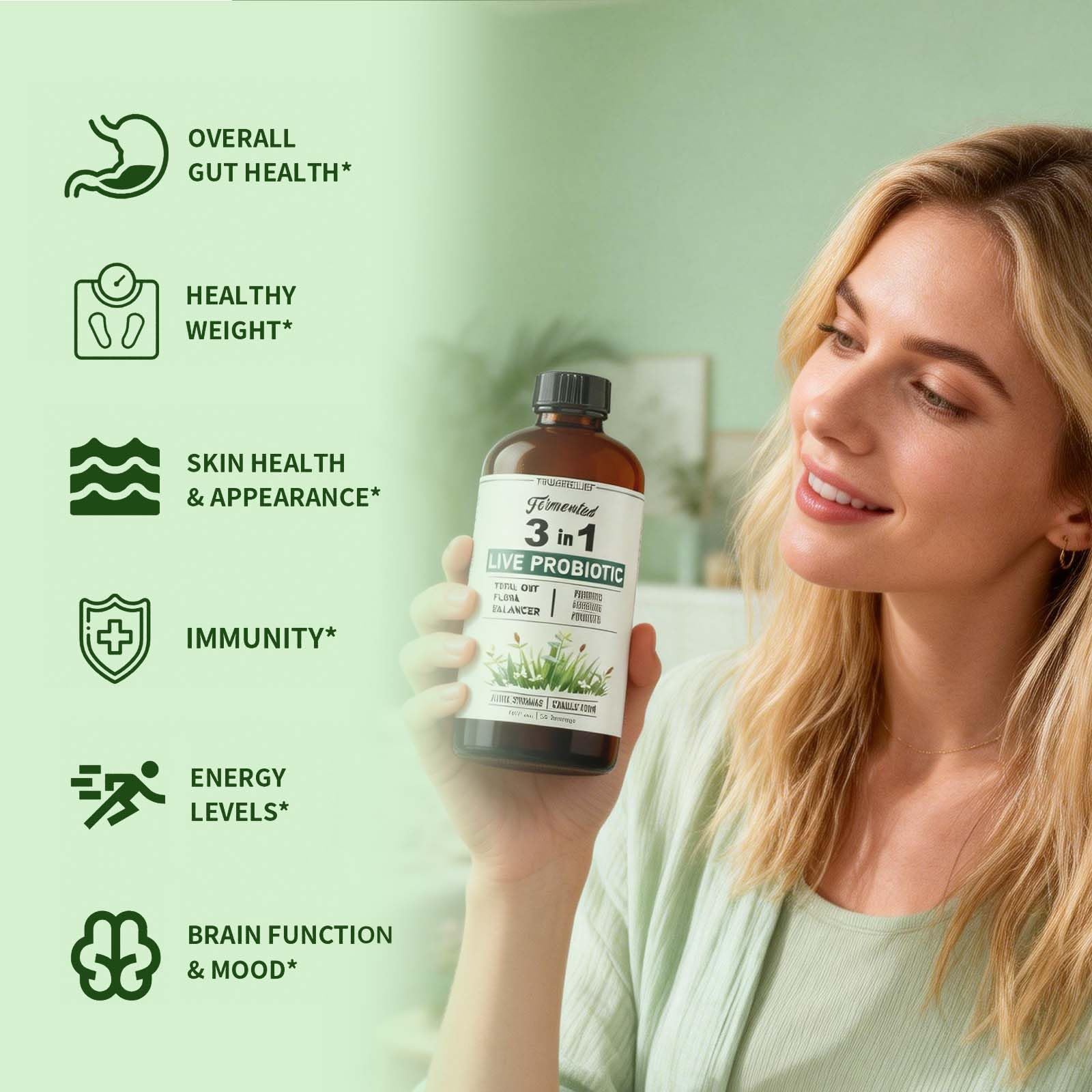 TRUERELIEF botella en mano mostrando tamaño portátil y conveniencia