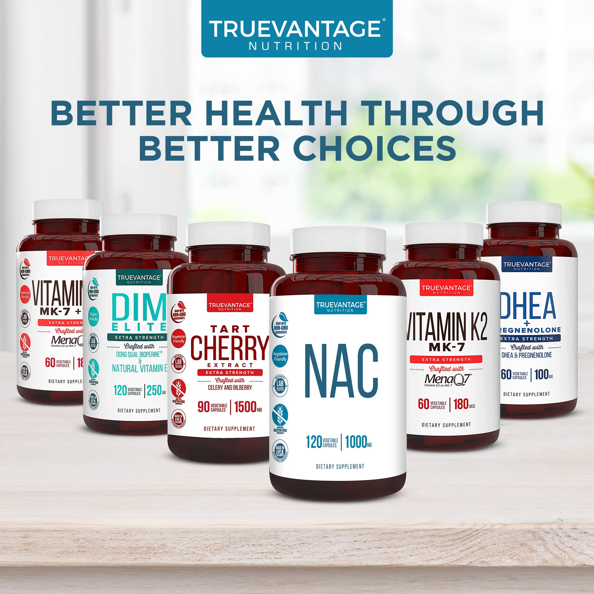 Truevantage NAC en cocina saludable, complemento para estilo de vida