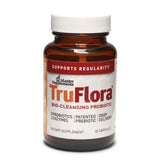 TruFlora vista frontal del envase mostrando la marca y beneficios clave