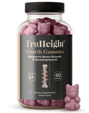 TruHeight frontal del envase mostrando sabor uva y beneficios