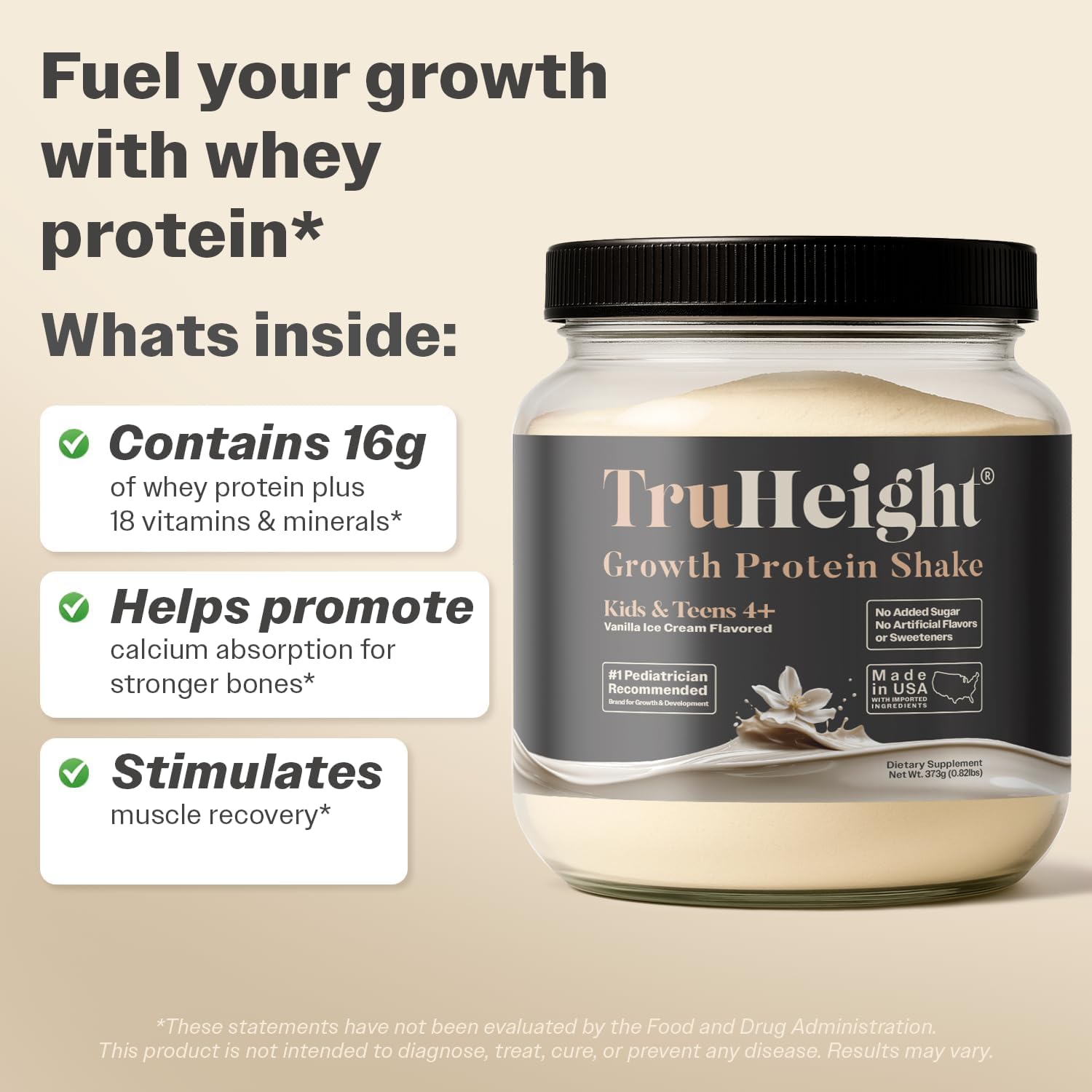 TruHeight añadido a avena para aumentar calorías y nutrientes en desayunos